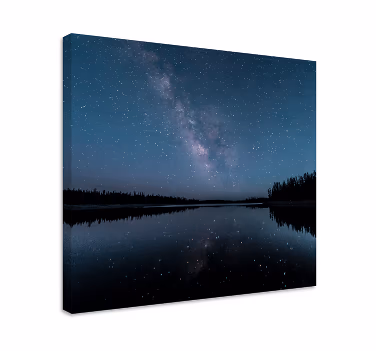 Quadro de paisage Lago noturno - TenStickers