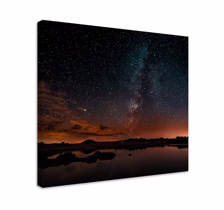 Quadro de paisage Noite em barruecos - TenStickers