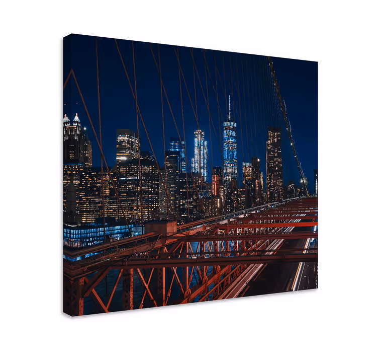 Quartos de cidades com vista para a ponte do brooklyn - TenStickers