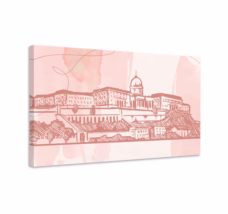 Quartos de cidades contornos históricos de cidades - TenStickers