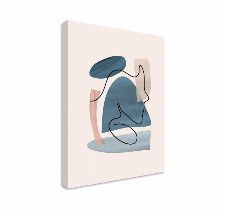 Quadro para escritório Litografia elegante - TenStickers
