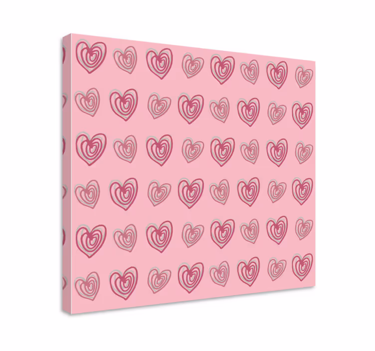 Quadro frase motivacional com design de coração - TenStickers