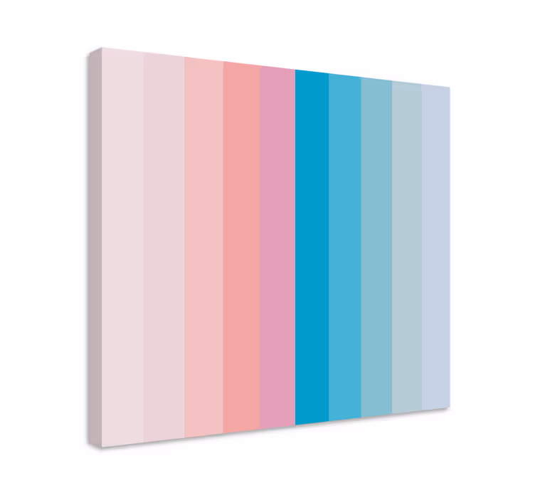 Quadro para quarto Cores pastel, tons, bloco de cores - TenStickers