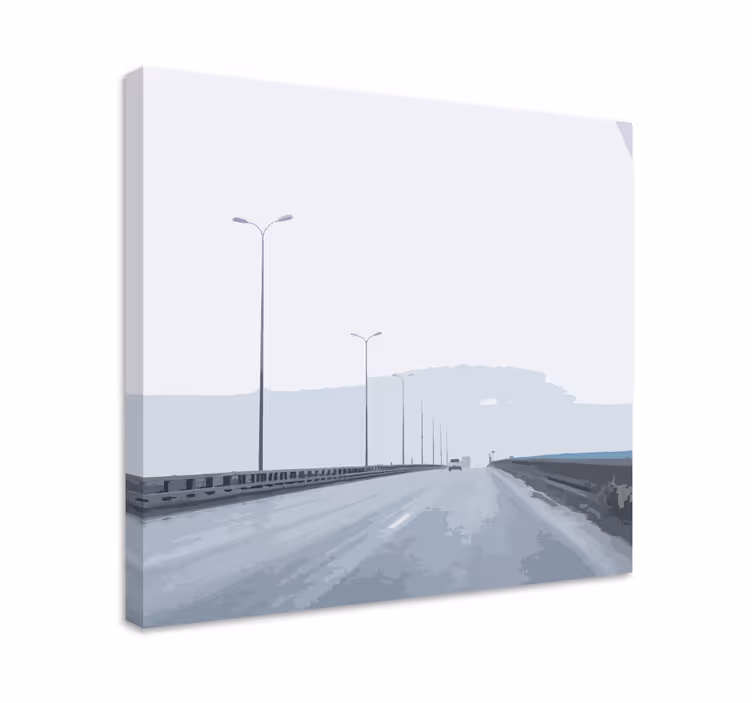 Quartos de cidades com vista para a estrada urbana - TenStickers