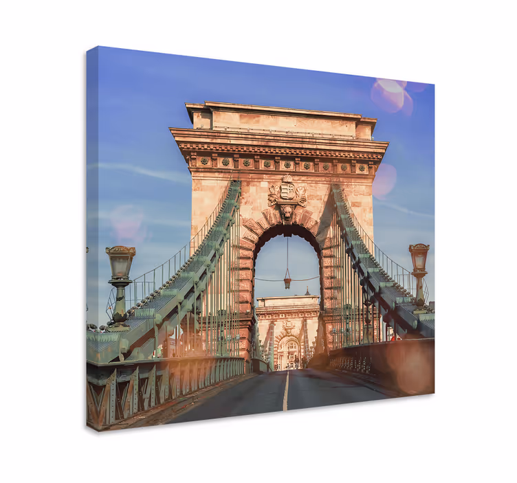 Quartos de cidades com vista para a ponte das correntes - TenStickers
