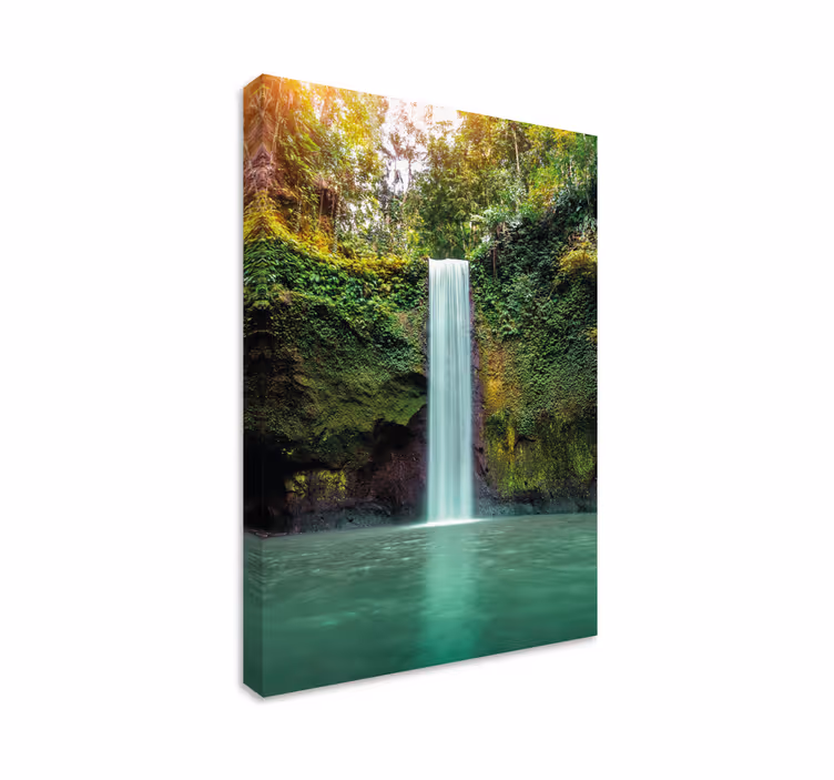 Quadro de paisage Bela cachoeira da selva - TenStickers