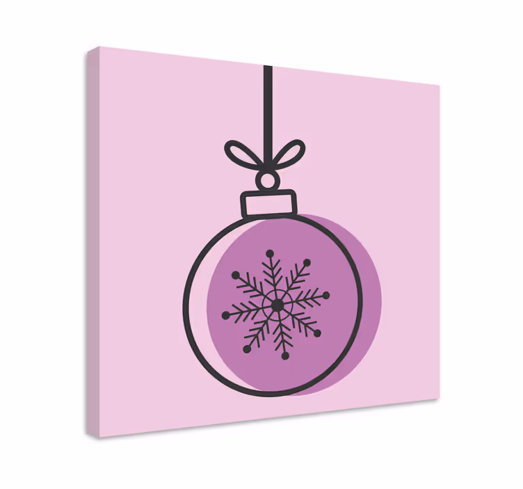 Quadros de desportos ornamento floco de neve - TenStickers