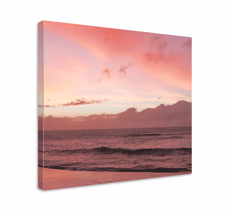 Quadro de paisage Nuvens coloridas cores estéticas - TenStickers