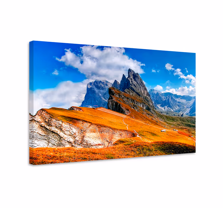 Quadro de paisage Paisagem colina cores estéticas - TenStickers
