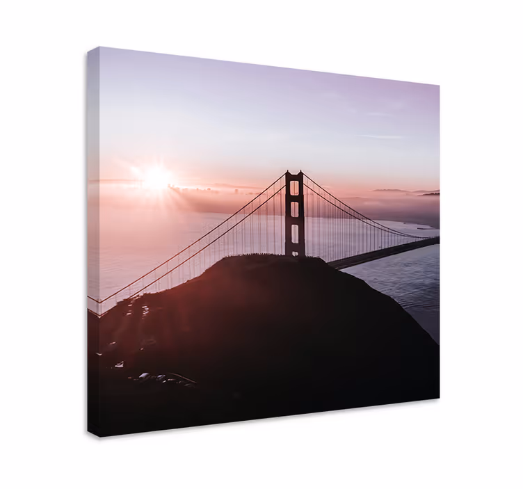 Quartos de cidades com extensão da golden gate - TenStickers