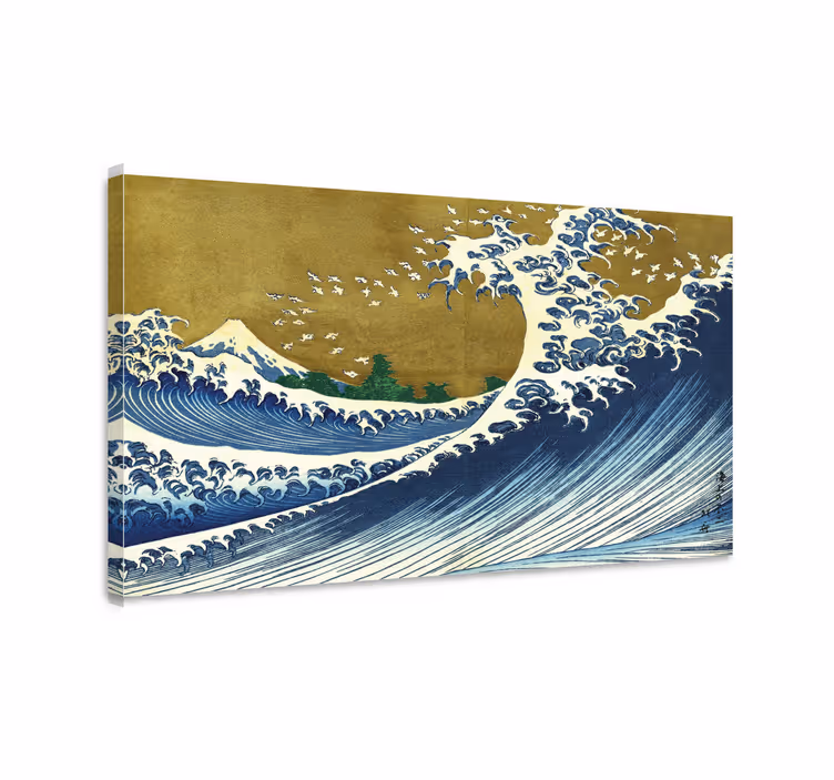 Quadro de arte Kaijo no fuji - TenStickers