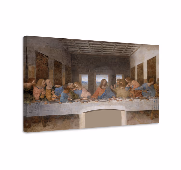 Quadro de arte a Última Ceia é uma pintura a óleo sobre tela do a - TenStickers