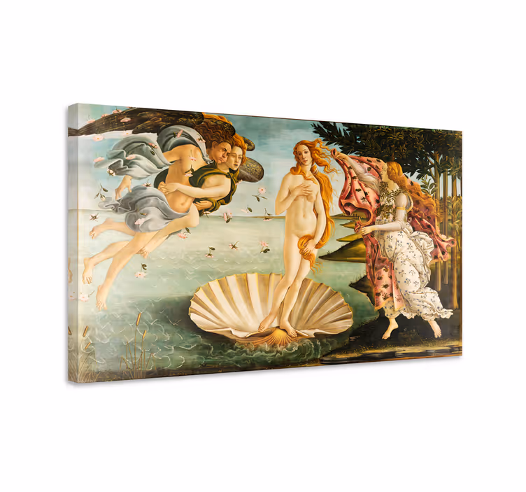 Quadro de arte a nascimento de VênusQuando o mar sereno se abriu, - TenStickers