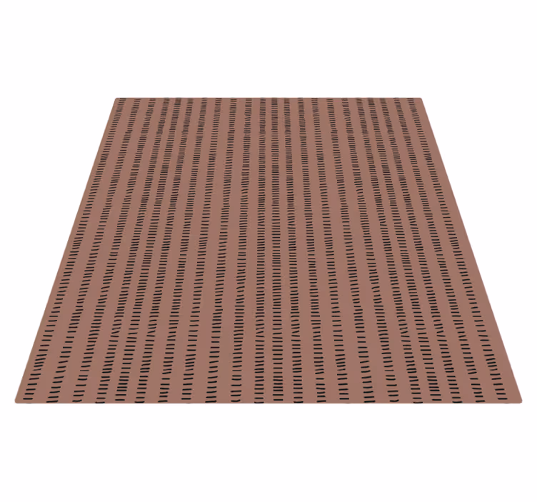 Tapete vinílico para exterior design de linha tracejada - TenStickers