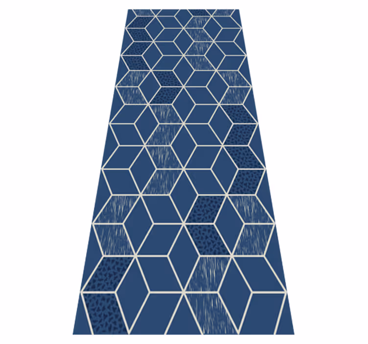 Tapete vinílico geométricas vittoria desgastada - TenStickers
