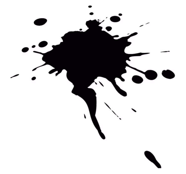 Tapete vinílico geométricas efeito splash - TenStickers