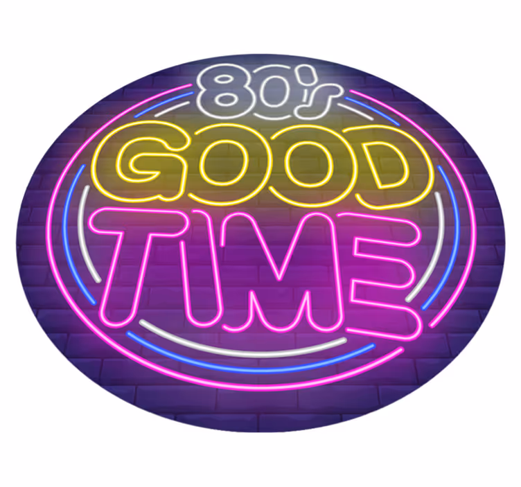 Tapete de vinil vintage - anos 80 - TenStickers