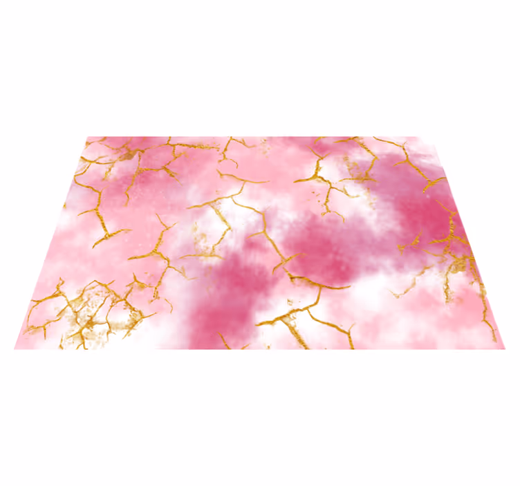 Tapete de vinil mármore elegância rosa marmorizada - TenStickers