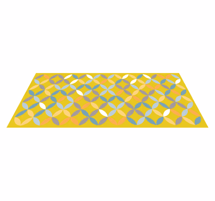 Tapete vinílico geométricas composição geométrica abstrata - TenStickers