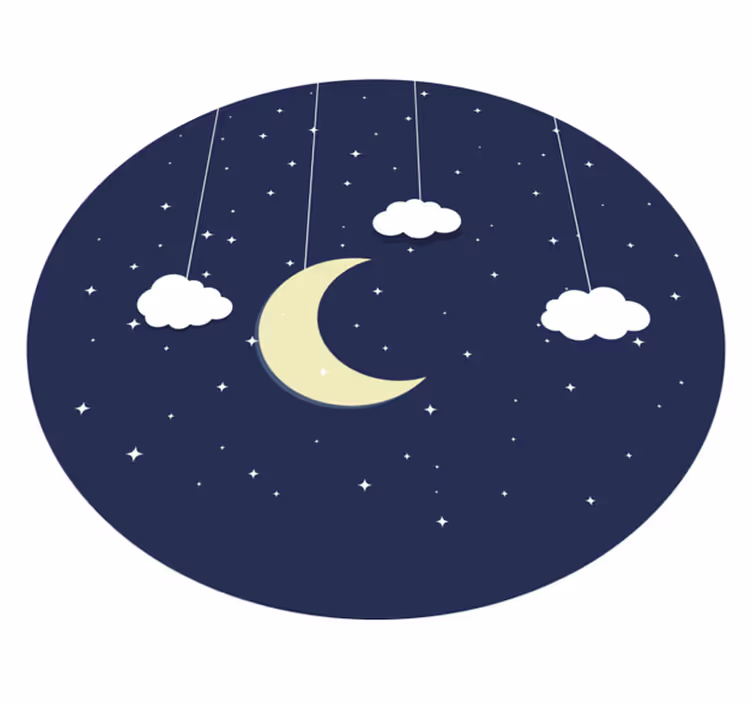Tapete de vinil estrela de noite estrelada - TenStickers