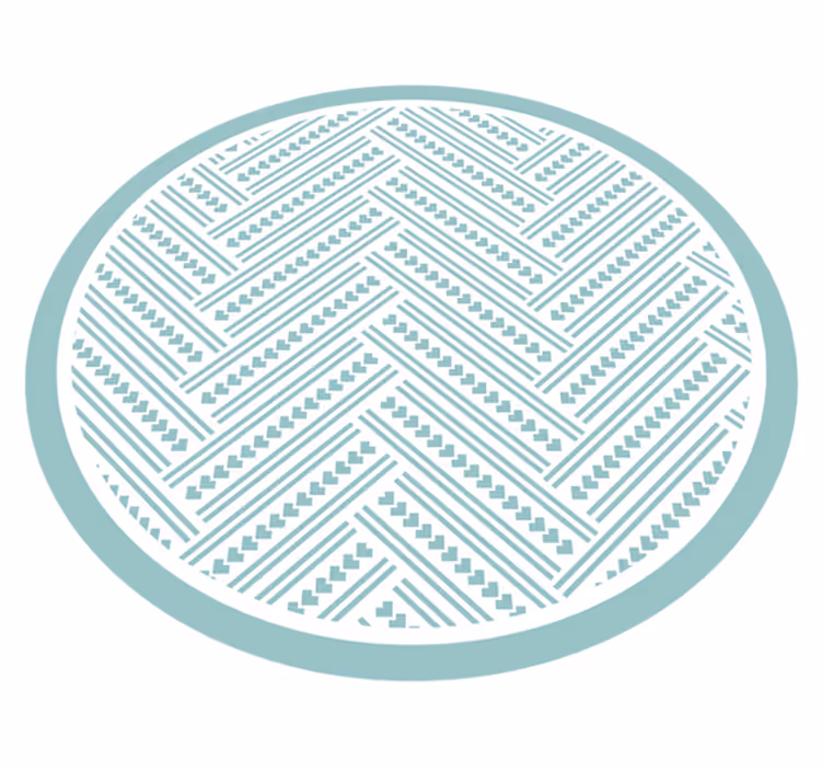 Tapete moderno cruzando linhas - TenStickers