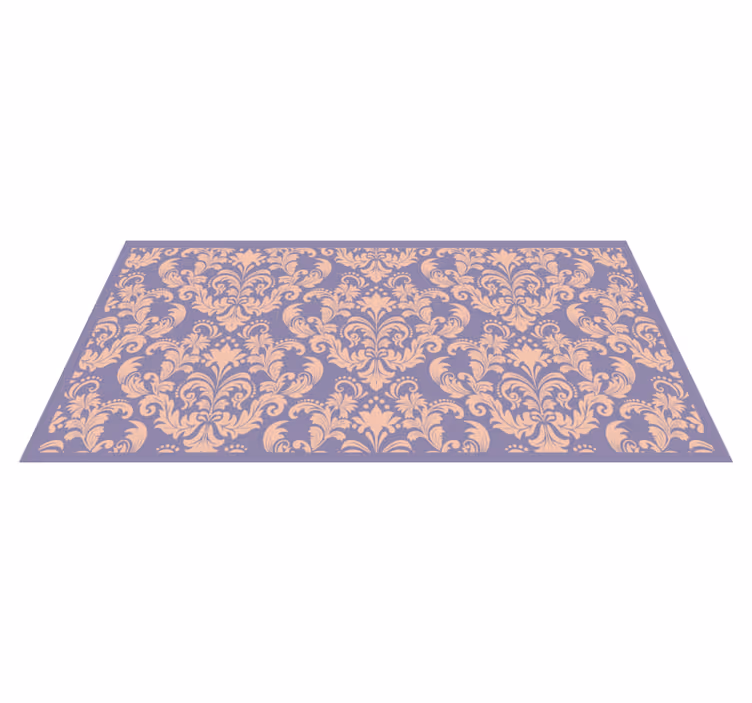 Enfeites elegantes tapete de vinil vintage claro - TenStickers