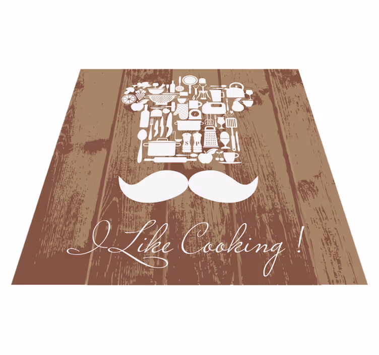 Tapete vinílico frases e textos entusiasmo culinário - TenStickers