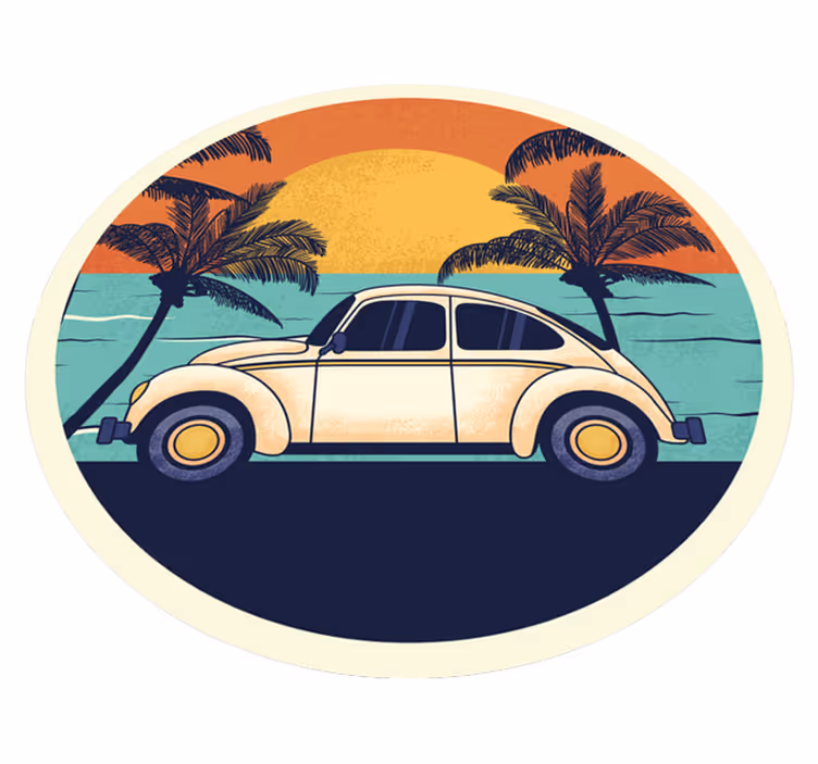 Bem-vindo ao tapete vintage dos anos 70 - TenStickers