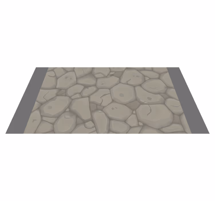 Corredores com padrão de telha pavimentada - TenStickers