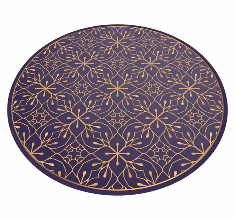 Mandala elegante vintage mandala vinil tapete - TenStickers