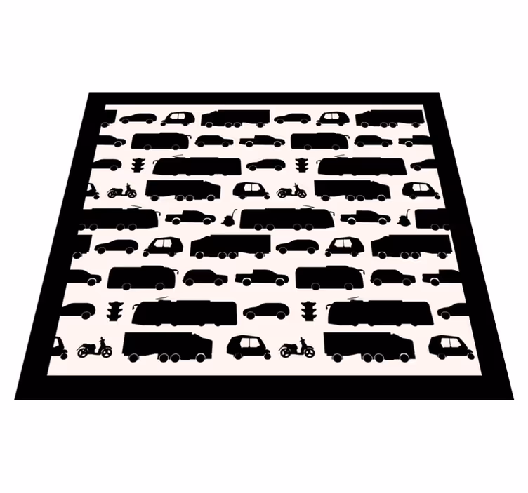 Pick up truck tapete de vinil infantil - TenStickers
