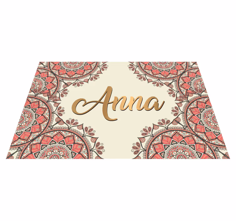 Mandala oriental produtomandala vinil tapete - TenStickers