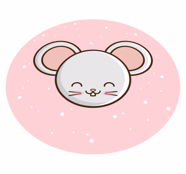 Tapete animal de anime fofo - TenStickers