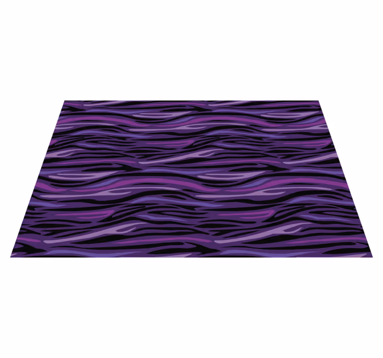 tapete de vinil juvenil roxo com estampa animal - TenStickers