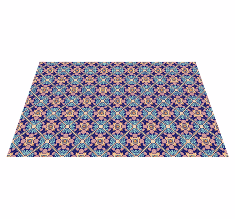 Carpete de ladrilhos estilo mediterrâneo - TenStickers