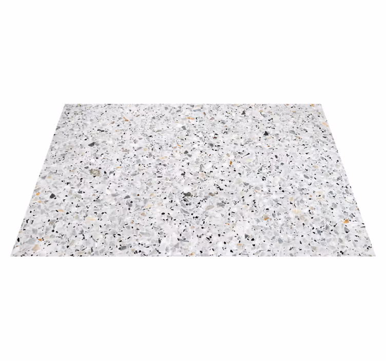 Tapete de vinil de textura terrazzo cinza - TenStickers