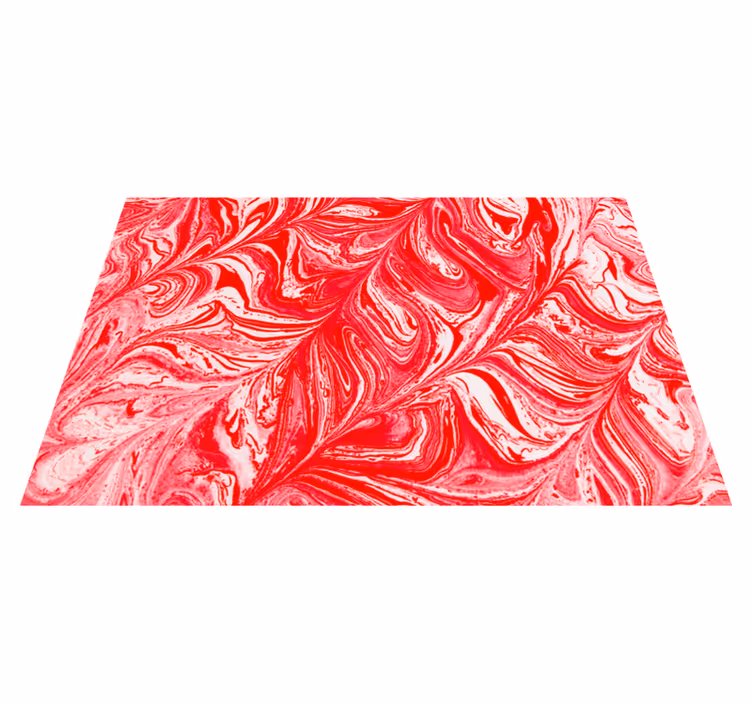 Tapete de quarto de textura ondulada de cor vermelha - TenStickers