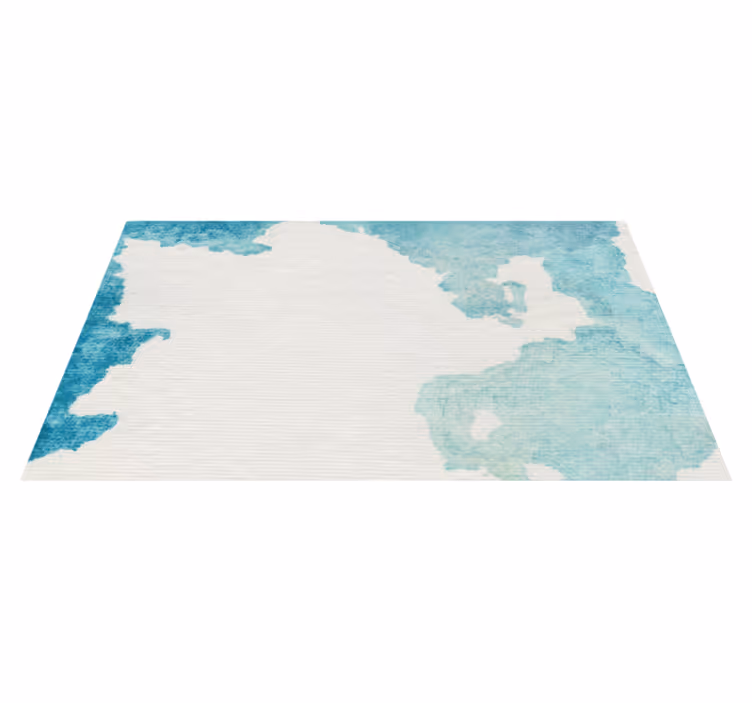 Tapete de textura de efeito aquarela azul e verde - TenStickers
