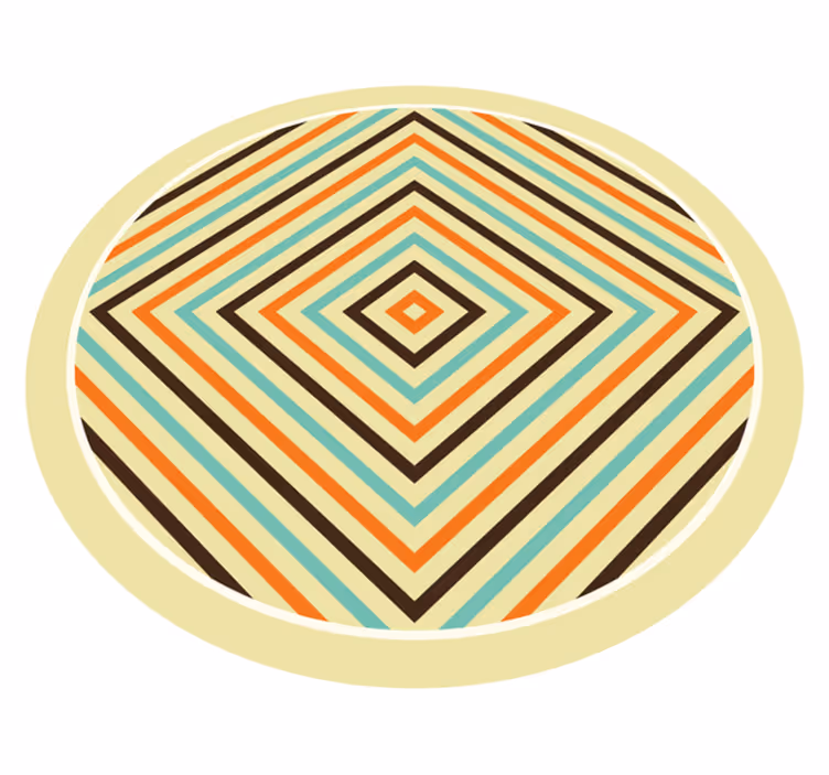 Tapete vinílico às risca estilo chevron animado - TenStickers