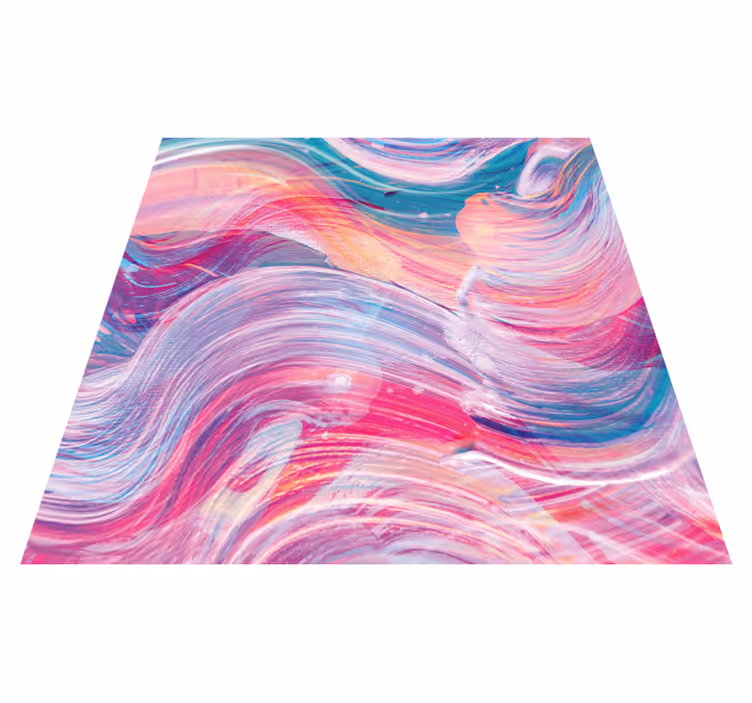 Tapete vinílico outras texturas redemoinhos coloridos - TenStickers