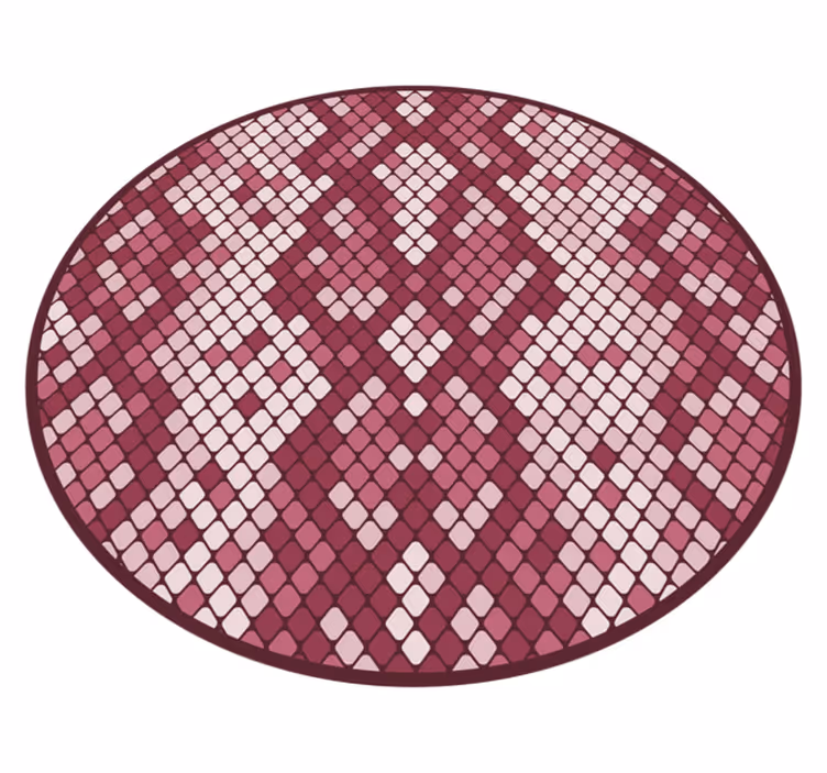 Tapete vinílico texturas mistura de padrões de diamante - TenStickers