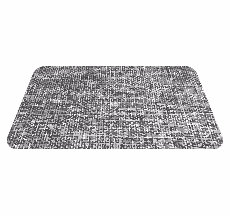 Carpete com textura de fibra natural em tons de cinza - TenStickers