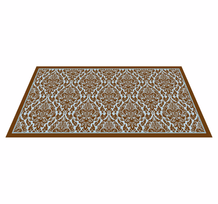 Tapete vinílico vintage arranjo floral elegante - TenStickers