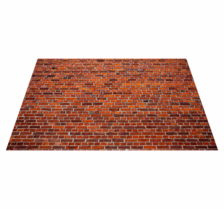 Tapete vinílico de pedras textura de tijolo áspero - TenStickers