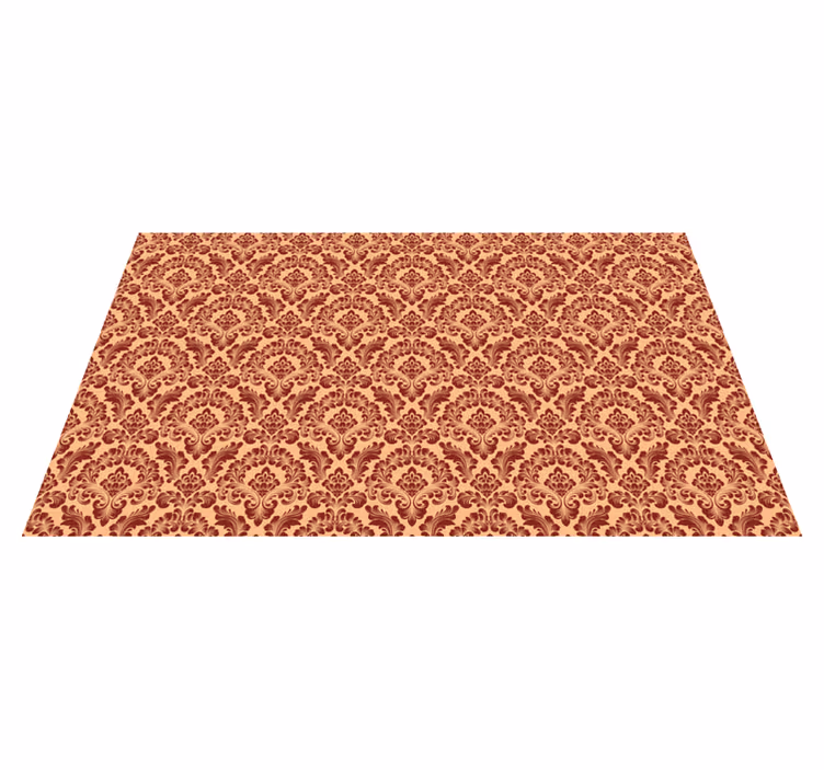 Tapete vinílico vintage elegância de padrão barroco - TenStickers