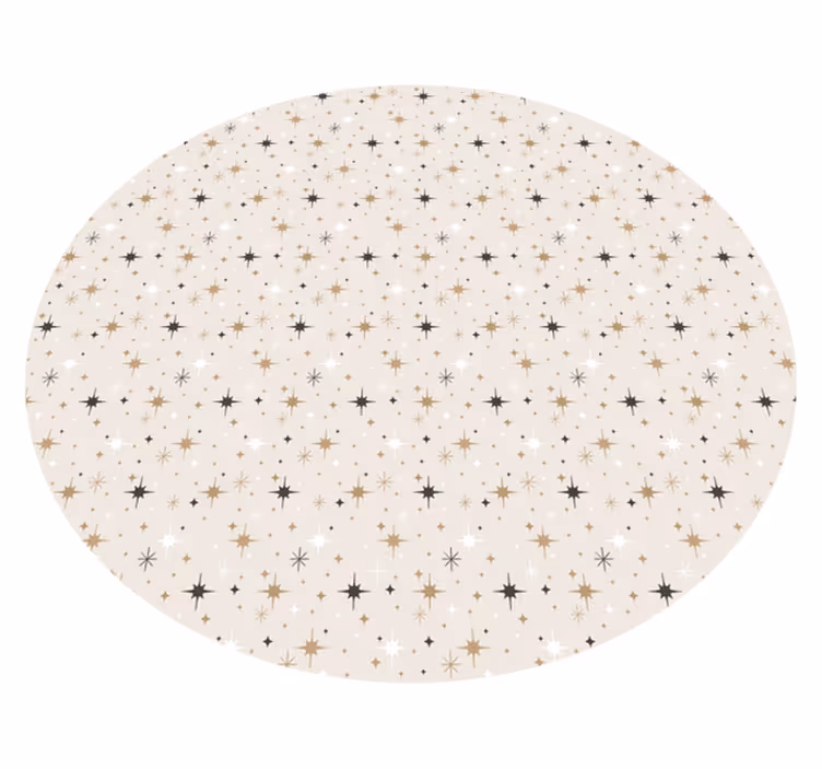 Tapete vinílico com estrelas padrão estrelado - TenStickers