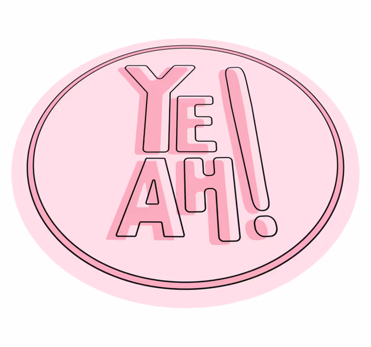 Tapete vinílico frases e textos motivo de texto expressivo - TenStickers