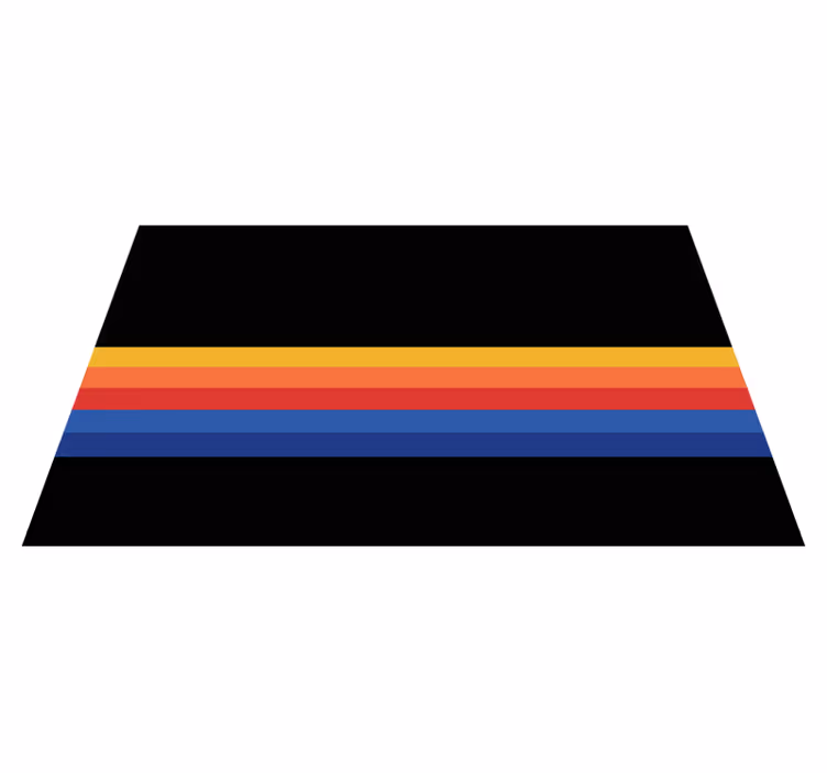 Tapete vinílico de riscas acento listrado minimalista - TenStickers
