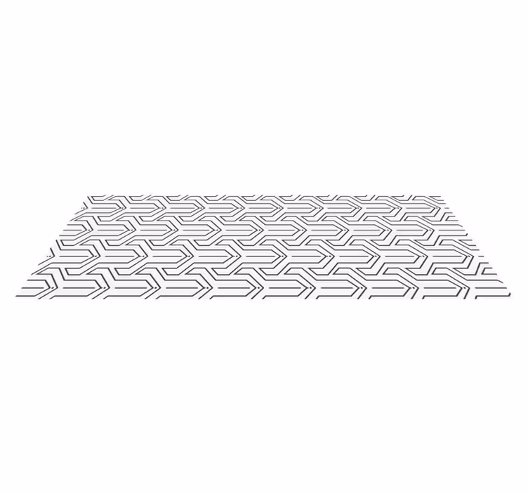 Tapete vinílico de formas geométricas padrão Geométrico - TenStickers