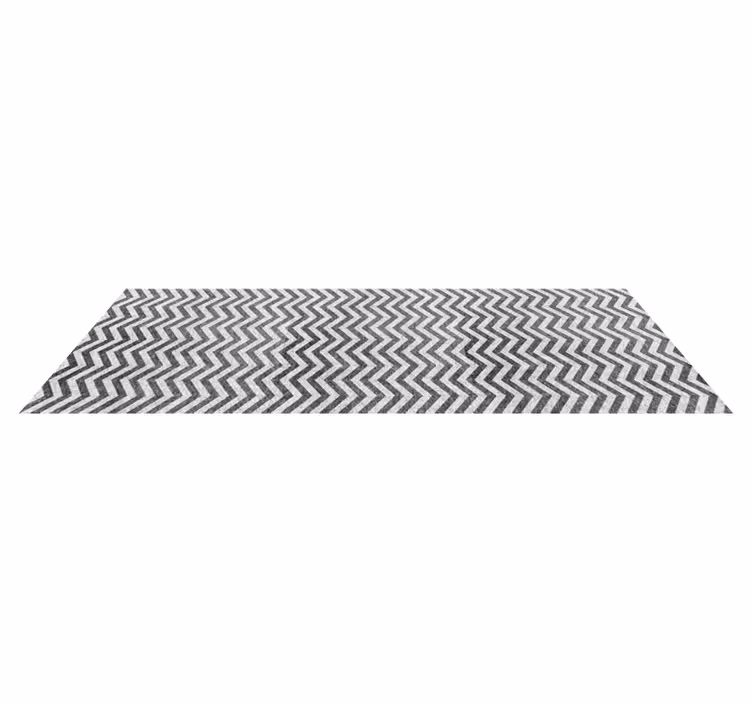 Tapete vinílico de formas geométricas Padrão zig zag - TenStickers